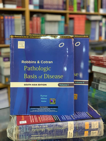 ROBBINS & COTRANN PATHOLOGIC BASIS OF DISEASE ORIGINAL  (SOUTH ASIA EDITION) ORIGINAL VOLUME 1&2