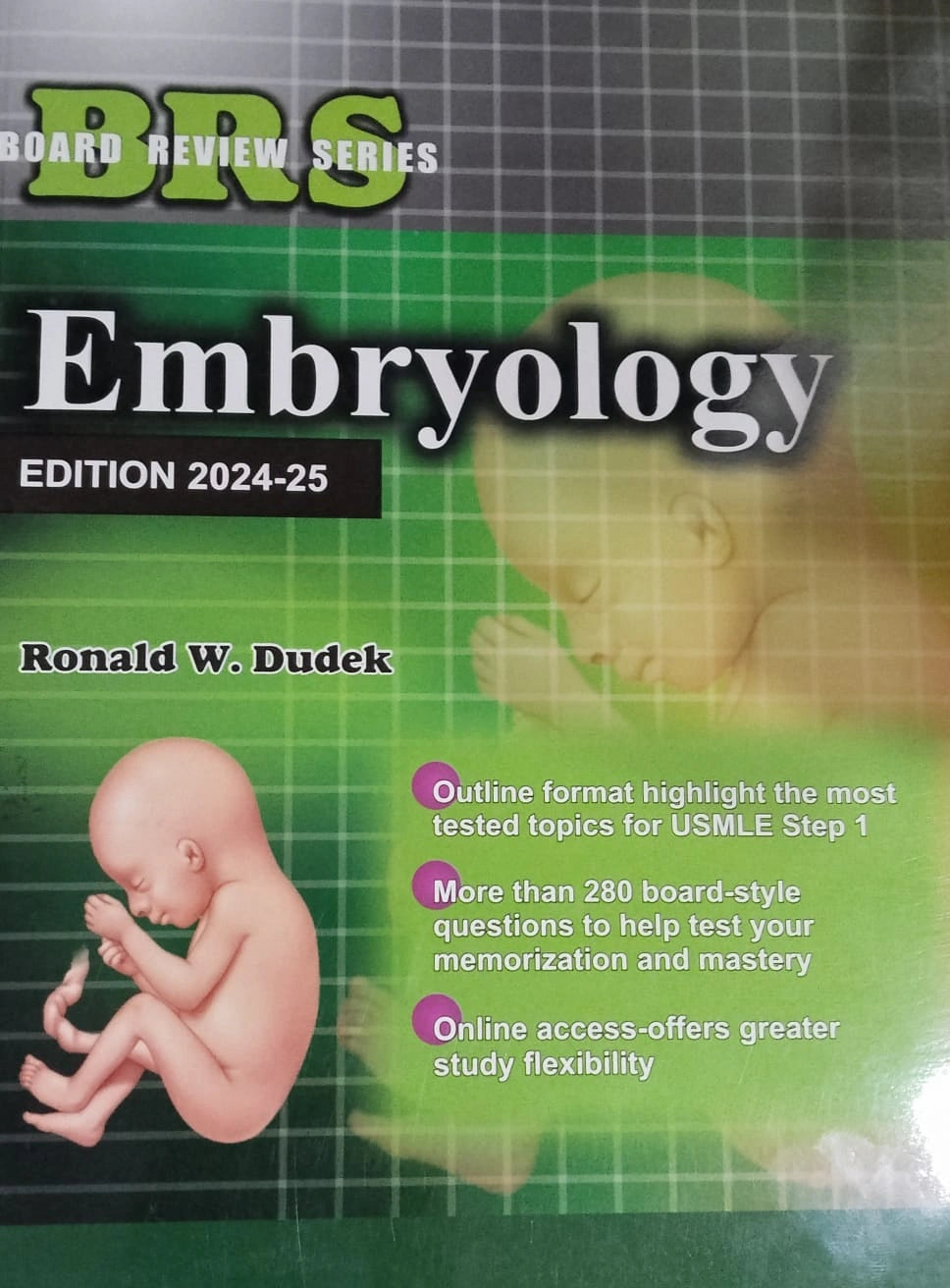 BRS BOARD REVIEW SERIES EMBRYOLOGY EDITION 2024-2025