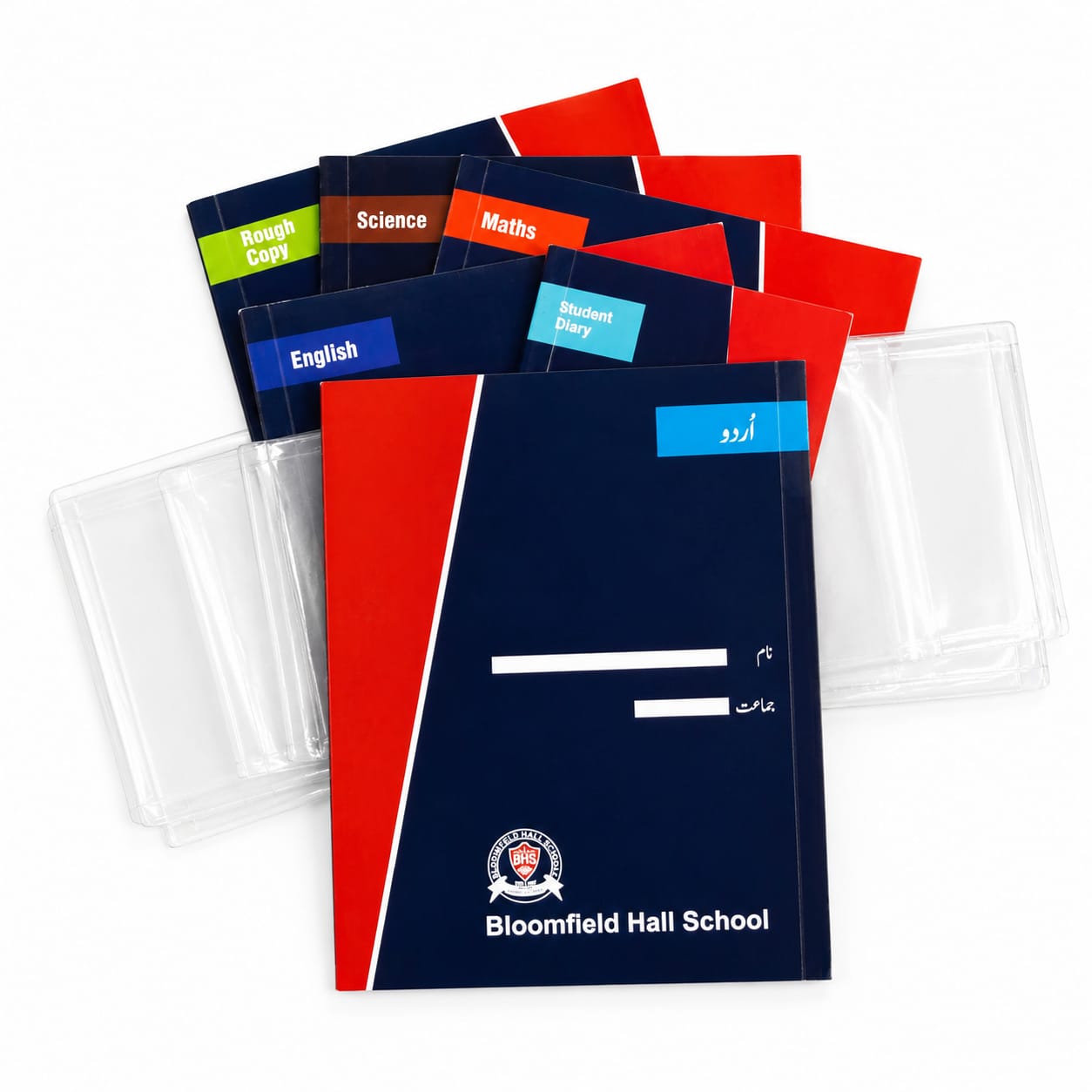 BHS Class 2 (5 Notebooks+Diary with Covers)