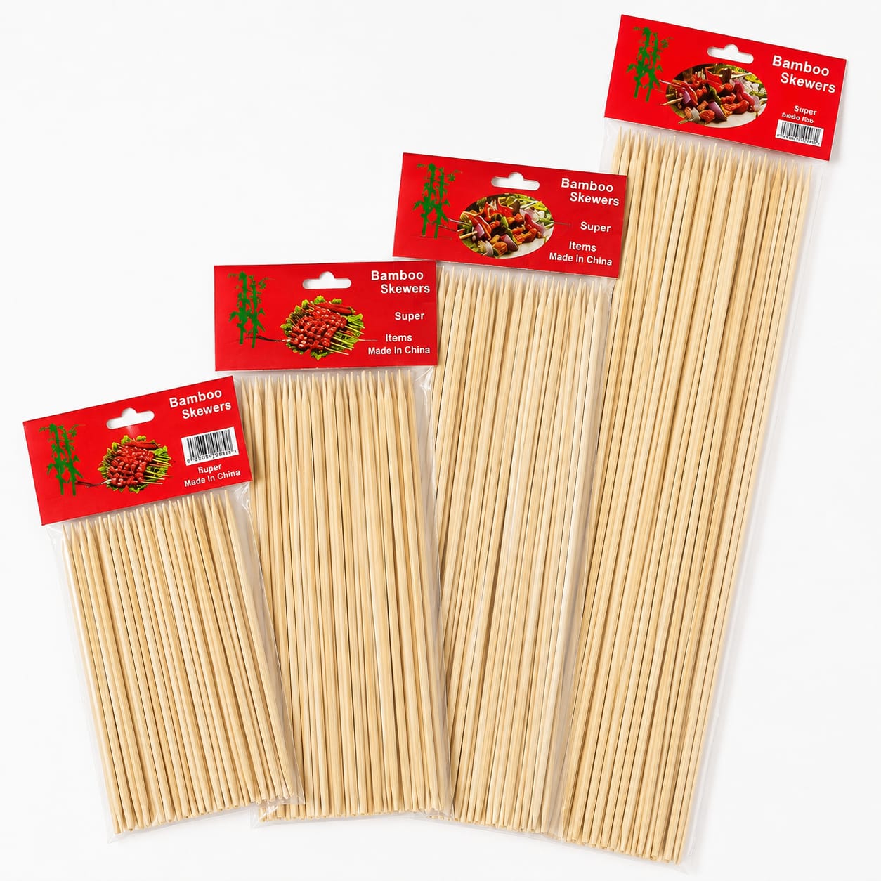 Bamboo Sticks Thick — Multi Size Pack