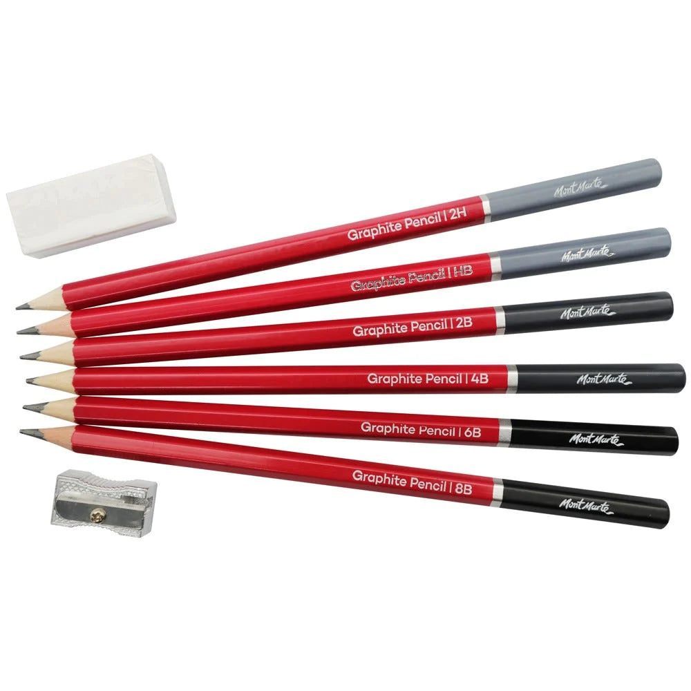 MONT MARTE DRAWING SET SIGNATURE 8PCS PACK
