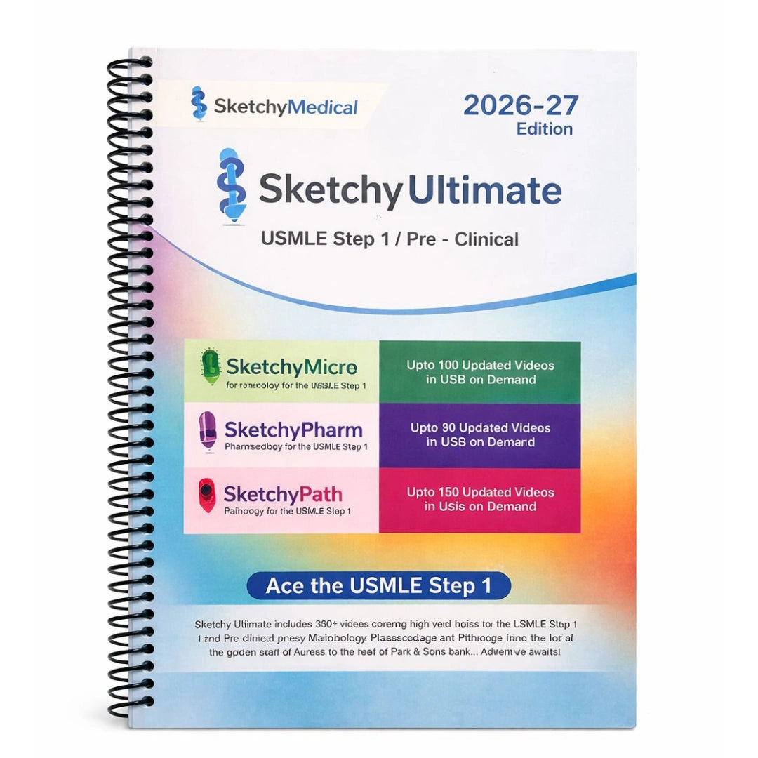 Sketchy Ultimate USMLE Step 1 \Pre_Clinical Latest Edition