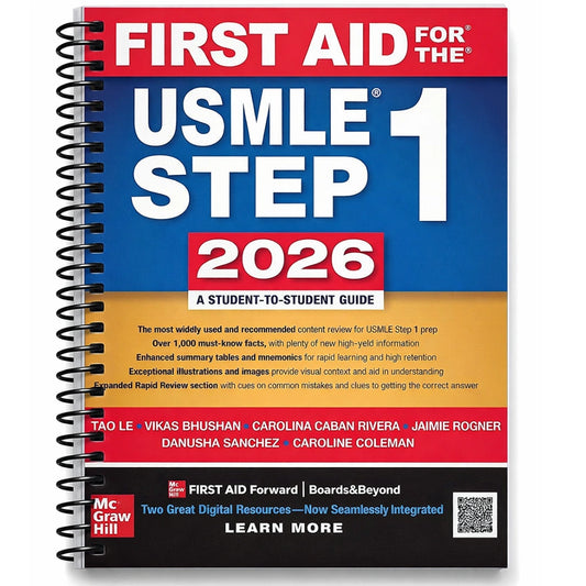 First Aid for the USMLE Step 1 2026 36th Edition