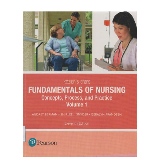 Kozier & Erb's Fundamentals of Nursing 11th edition Vol (1+2) Full Size Book Colourfull