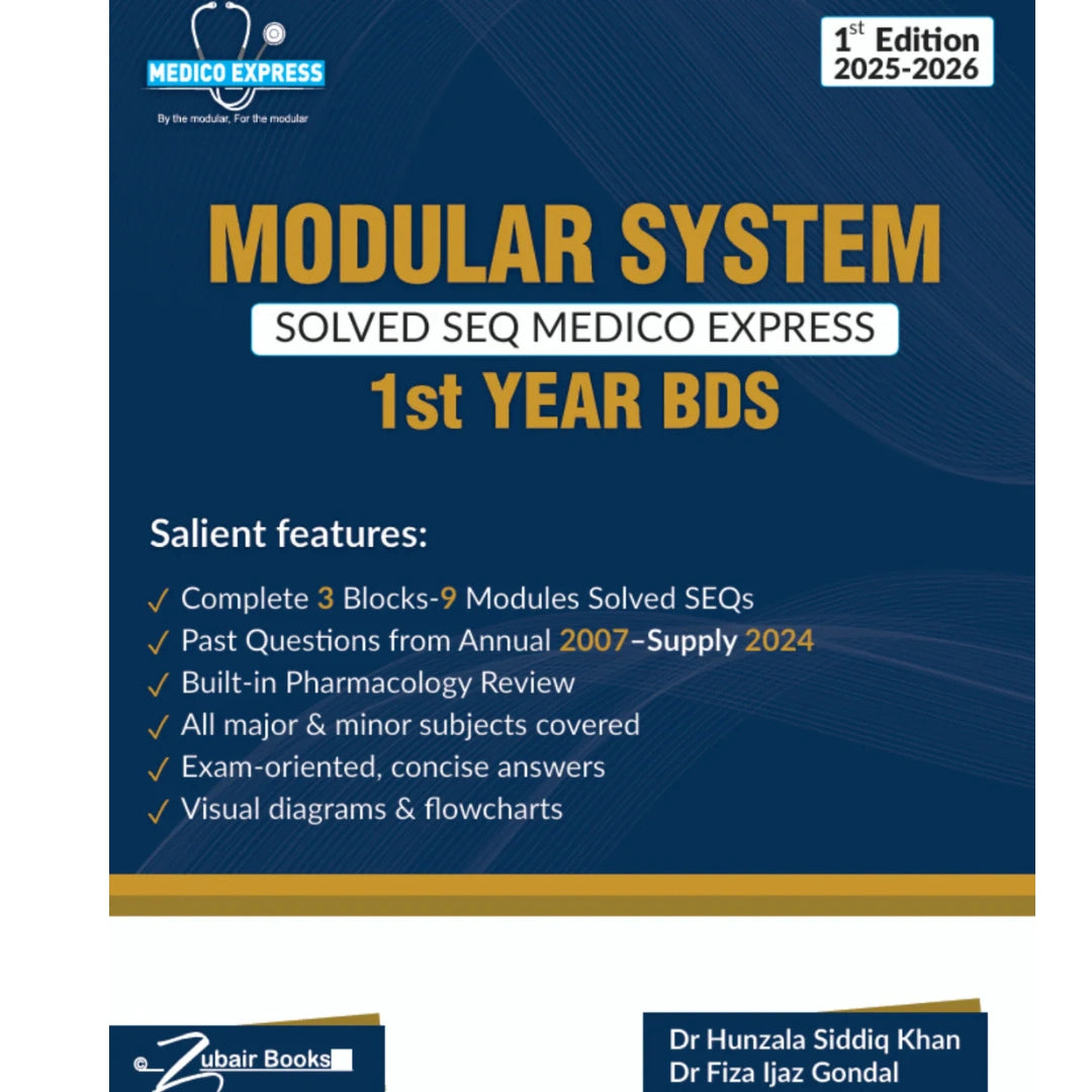 Modular system 1st Year BDS