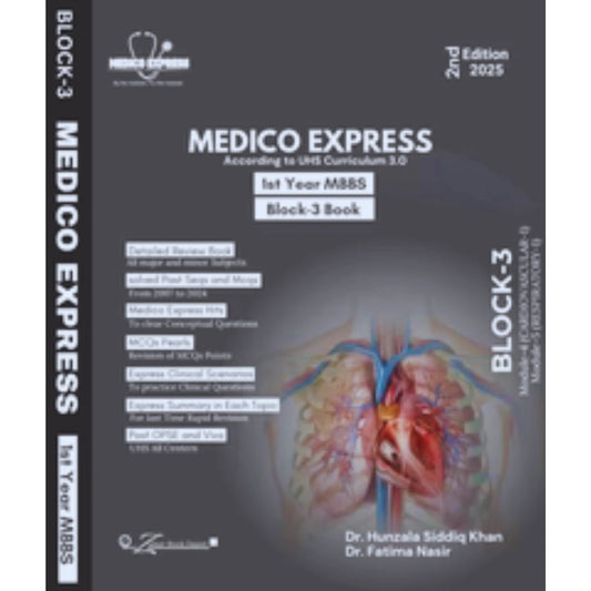 Medico Express Block-3 Book – 3rd Year MBBS