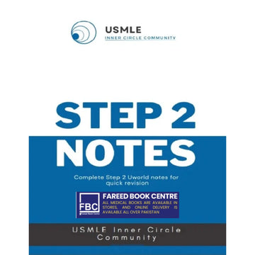 Inner Circle notes USMLE Step 2 CK Latest Edition