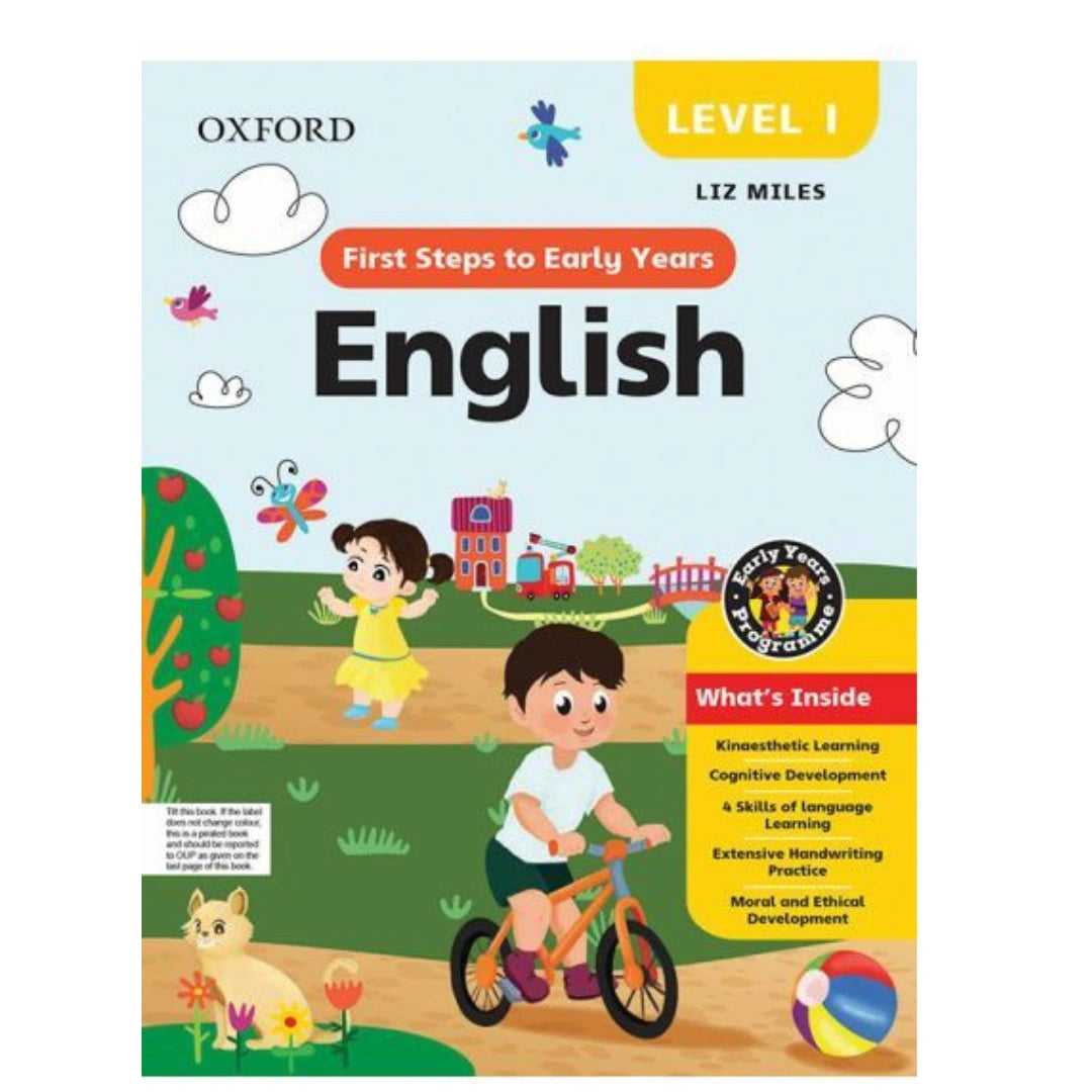 Oxford First Steps to Early Years English Level 1