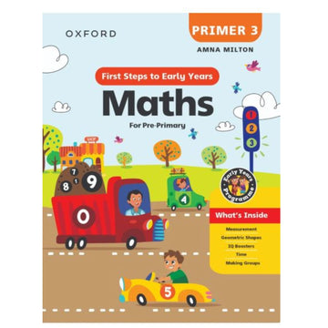 Oxford First Steps to Early Years Maths Primer 3