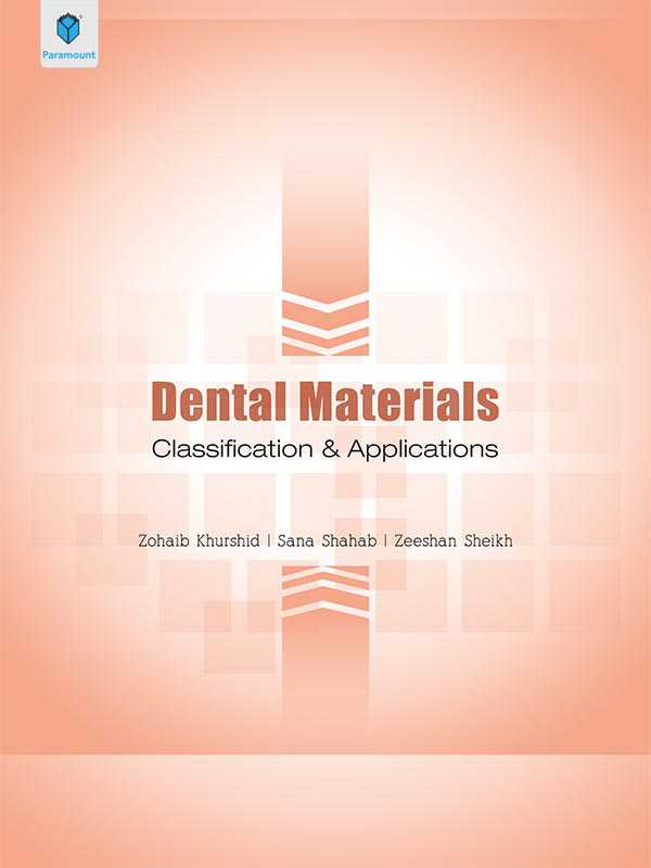 DENTAL MATERIALS CLASSFICATION AND APPLICATIONS (CHART) Fareed Book