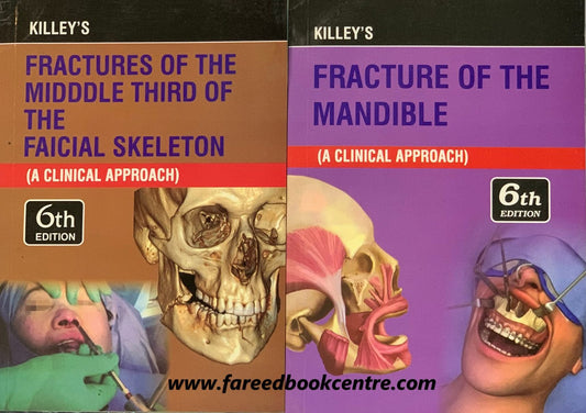 Killey"s Fractures of the midddle Third Of The Faicial Skeleton And Fracture Of The Mandible 6th Edition Both Vol