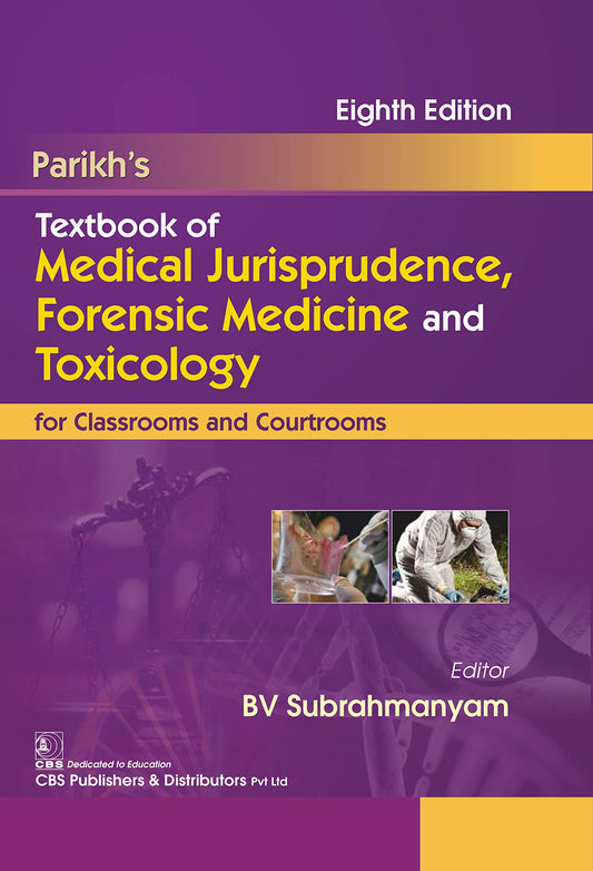 Parikh Forensic Medicine and Taxicology