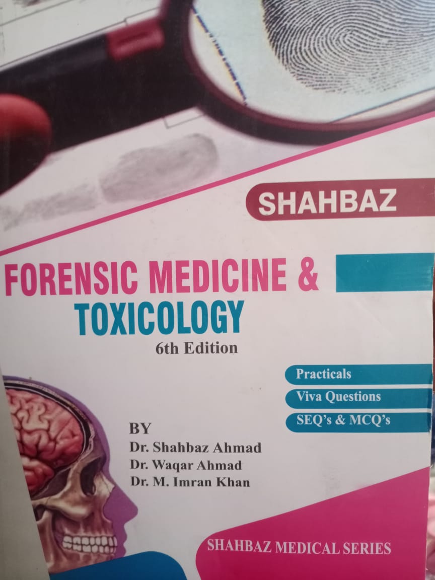 Shahabaz Forensic Medicine and Toxicology 6th Edition