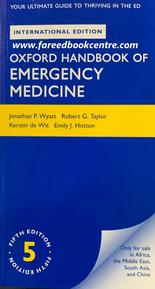 Oxford Handbook of Emergency Medicine 5th Edition