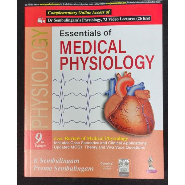 Essentials of Medical Physiology 9TH EDITION (JAYPEE) – Fareed Book Centre