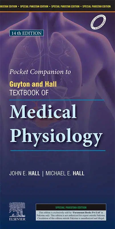 POCKET COMPANION TO GUYTON AND HALL TEXTBOOK OF MEDICAL PHYSIOLOGY 14TH EDITION - Pocket guyton - Baby guyton -